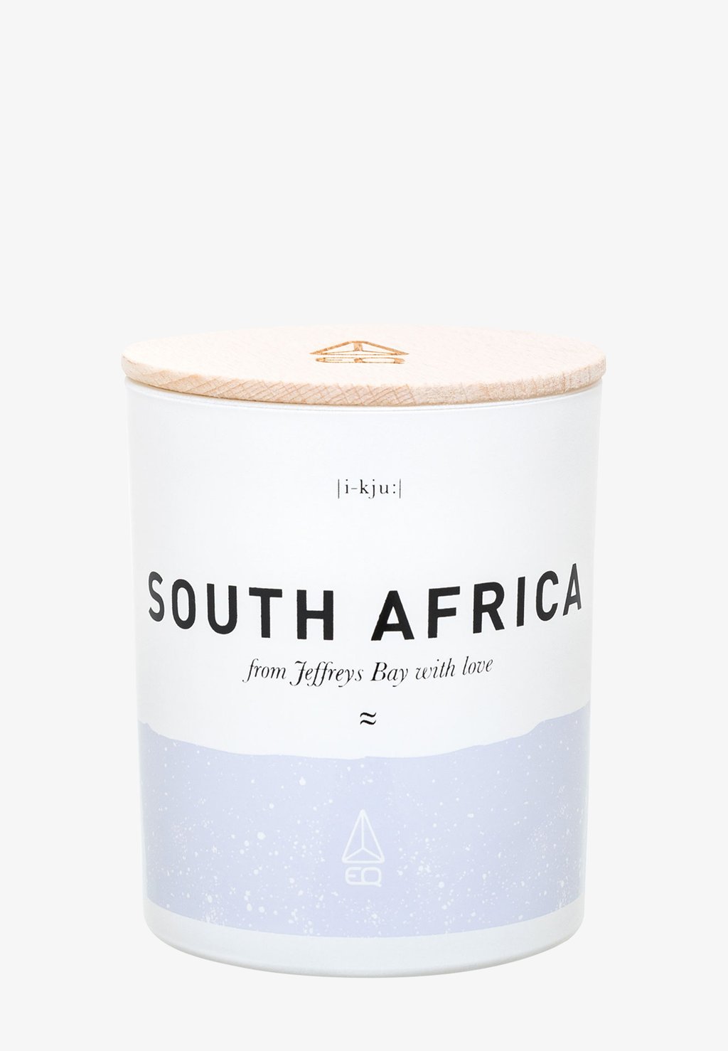 цена Ароматическая свеча Bougie Parfumee Candle South Africa EQ, белый