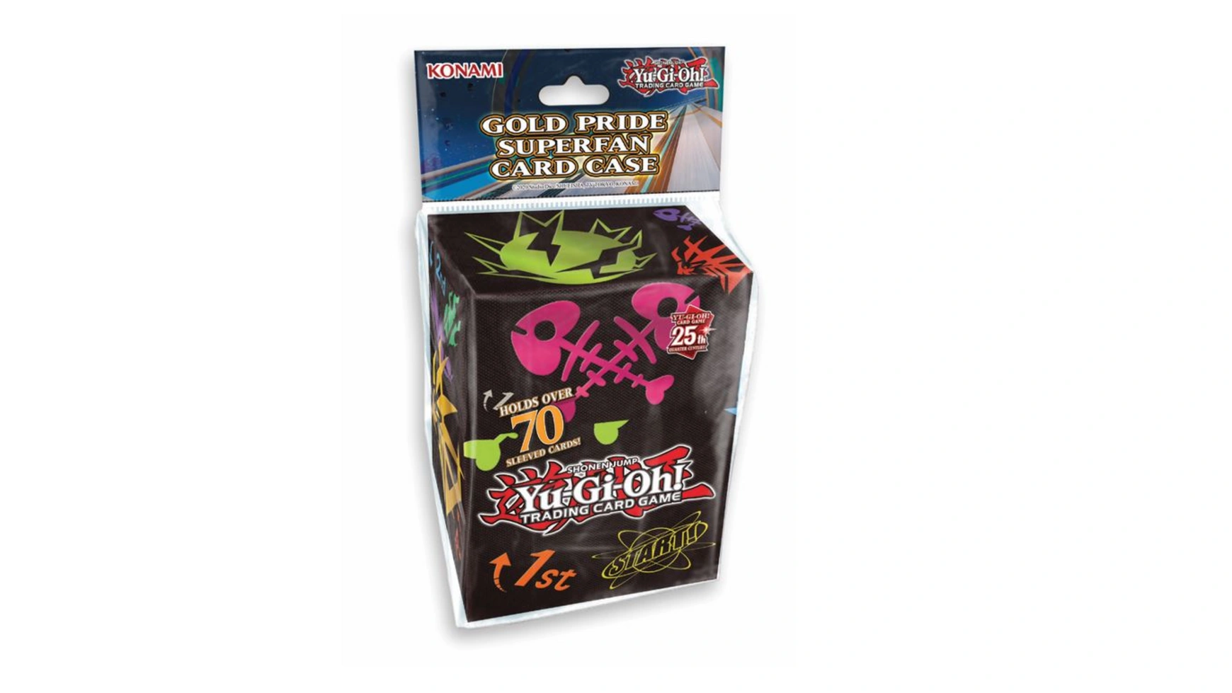 Коллекционная карточная игра Yu-Gi-Oh футляр для карточек Gold Pride Super Fan Konami yu gi oh бустер карточек amazing defenders