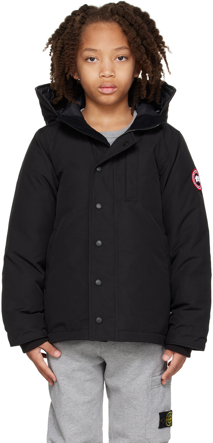 

Детский черный пуховик Logan Canada Goose Kids