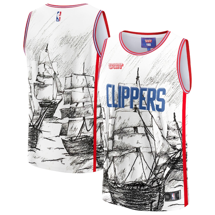 

Джерси KidSuper La Clippers, серый