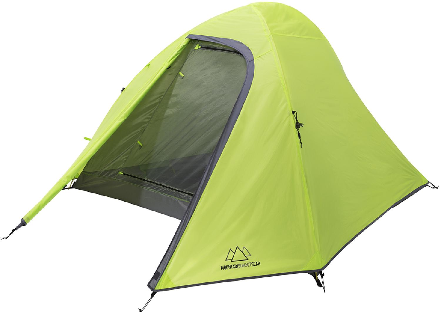 Туристическая палатка Northwood Series II на 4 человека Mountain Summit Gear, зеленый палатка туристическая четырехместная