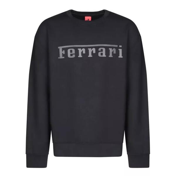 

Футболка front logo sweater Ferrari, черный