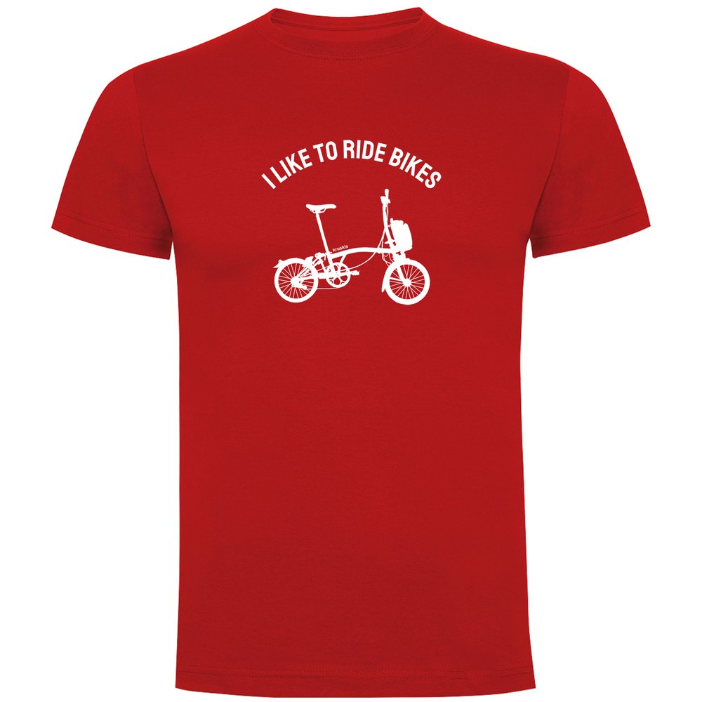 Футболка Kruskis I Like To Ride Bikes, красный