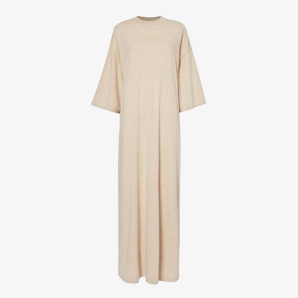 

Платье миди ESSENTIALS с логотипом и принтом Fear Of God Essentials, желтый