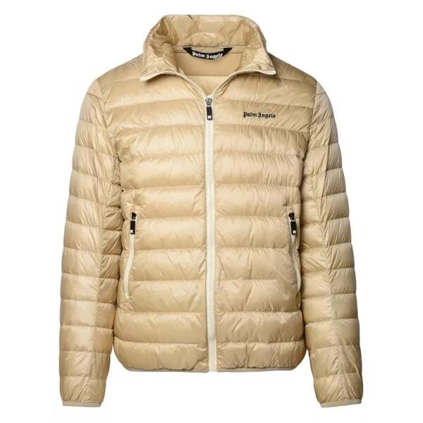 

Куртка beige polyamide down jacket Palm Angels, коричневый