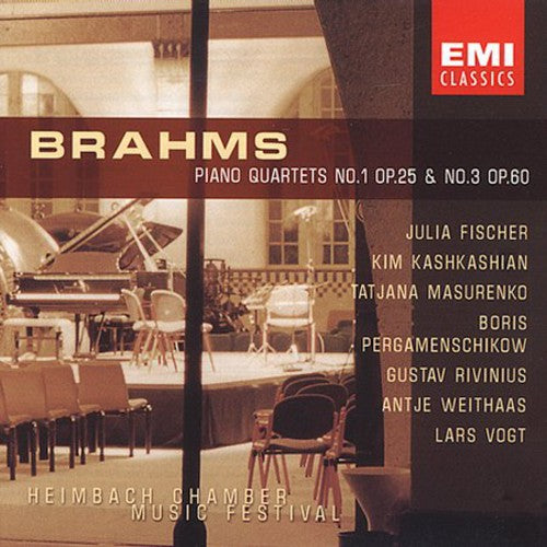 

CD диск Brahms / Vogt / Heimbach Chamber Music Festival: Quartets Piano 1/3