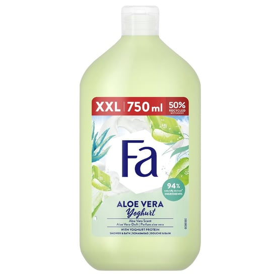 Крем-гель для душа с ароматом алоэ 750мл Fa Aloe Vera Yoghurt
