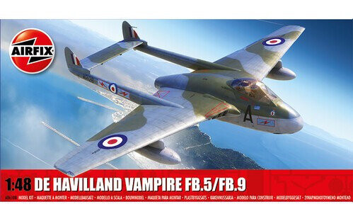 

Пластиковая модель De Havilland Vampire FB.5/FB.9 1/48. Airfix