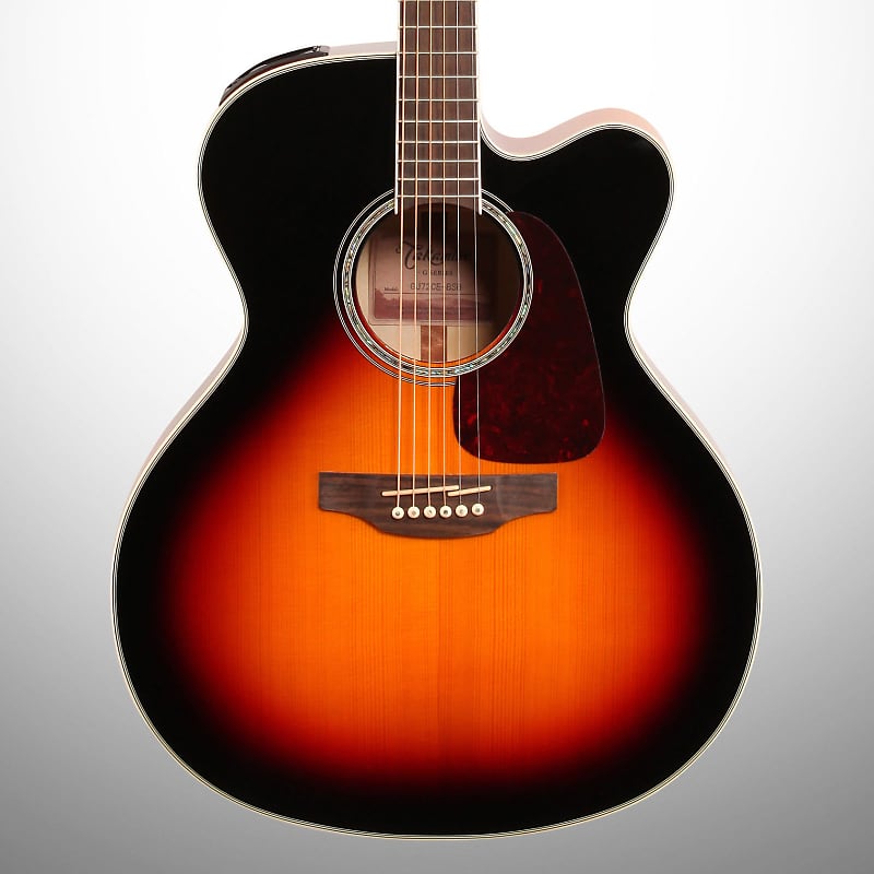 Акустическая гитара Takamine GJ72CE Jumbo Acoustic-Electric Guitar, Brown Sunburst