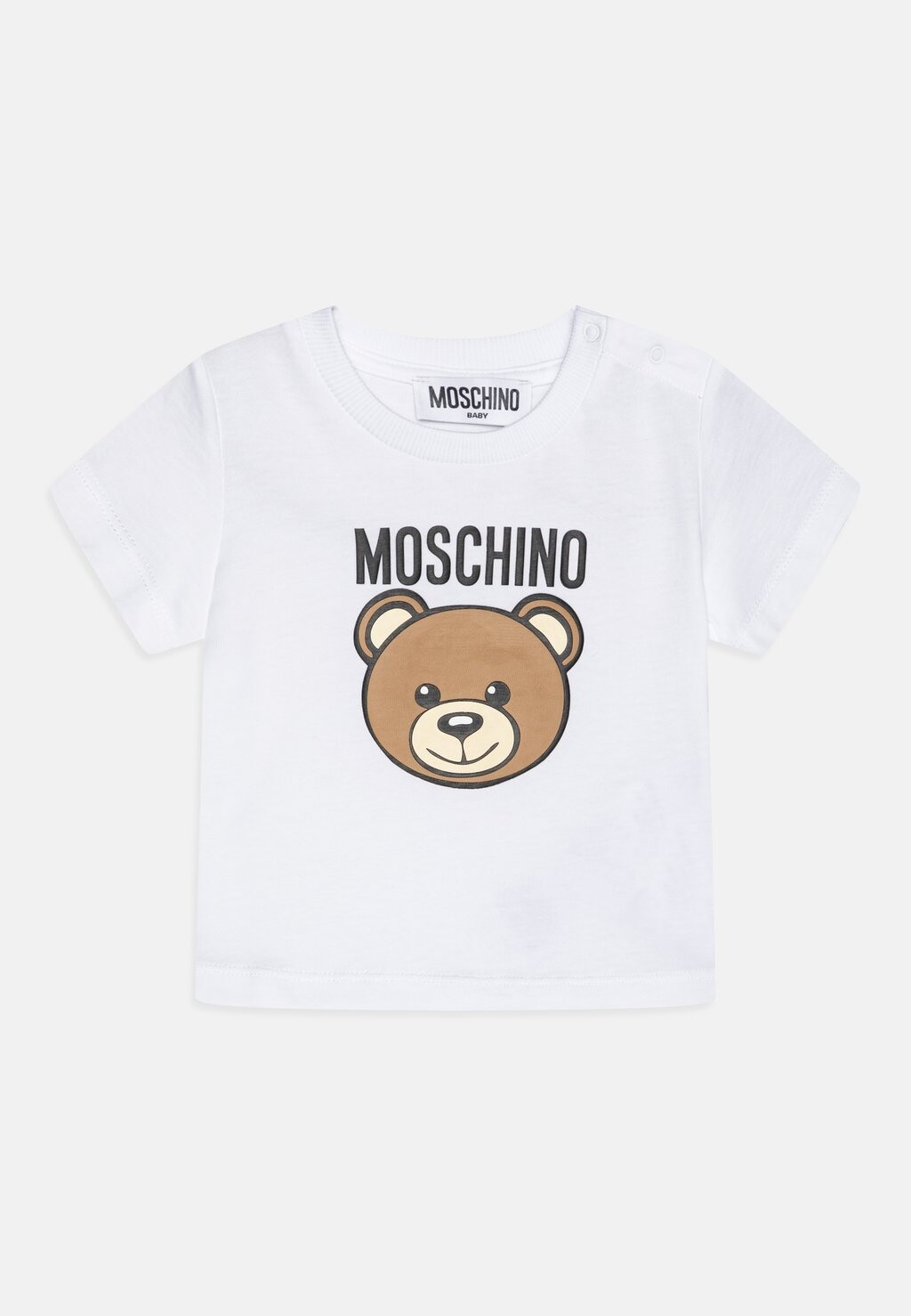 

Футболка с принтом BABY ADDITION UNISEX MOSCHINO, цвет bianco ottico