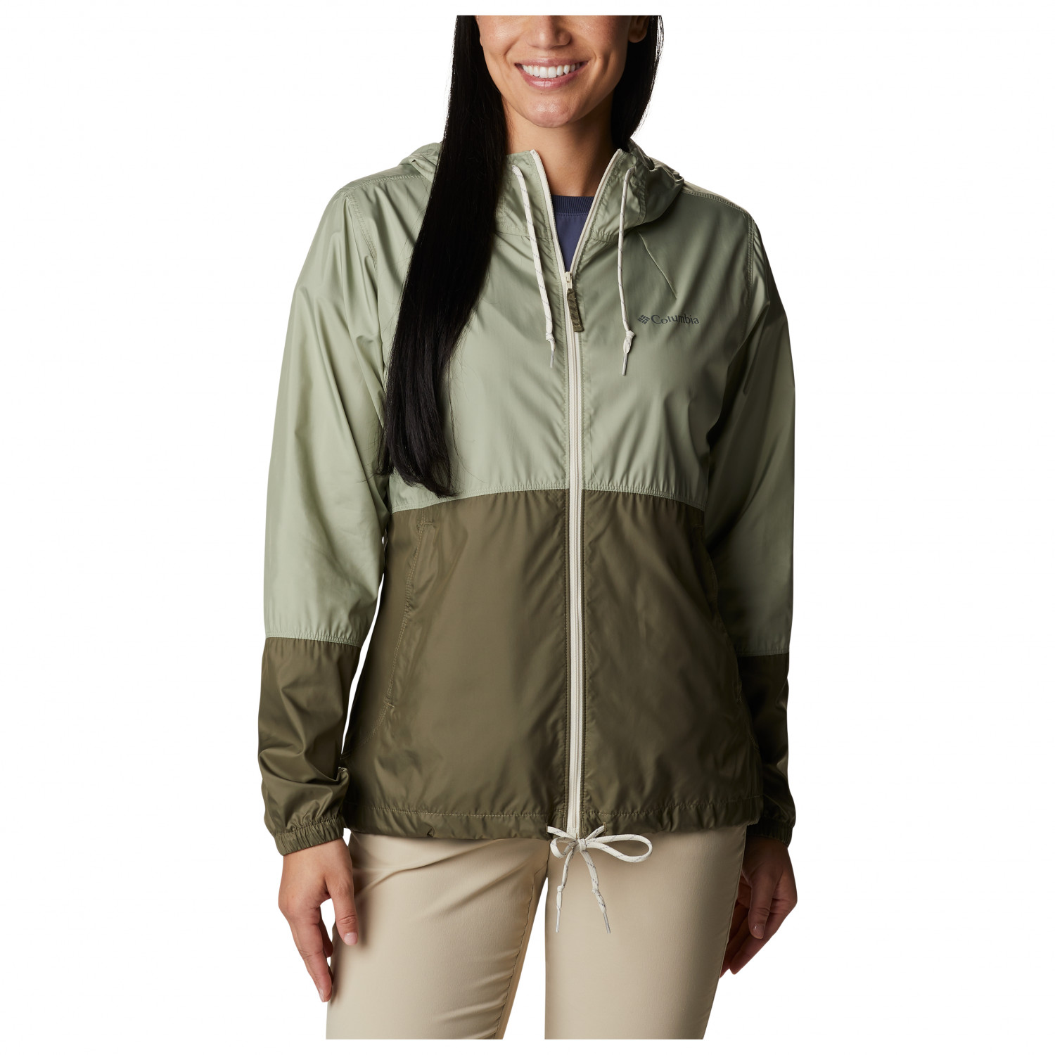 Повседневная куртка Columbia Women's Flash Forward Windbreaker, цвет Safari/Stone Green lobdell s flash forward