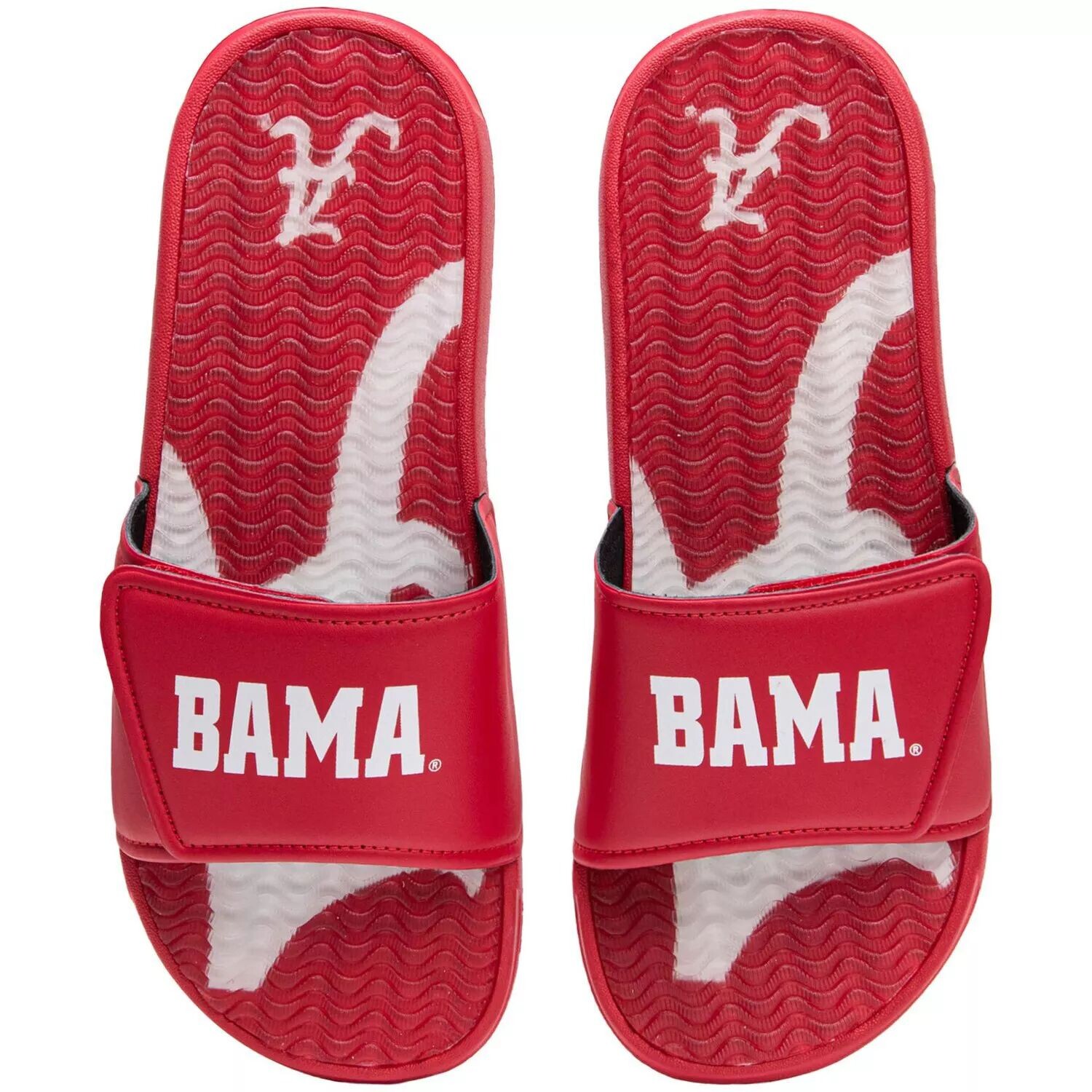 

Молодежные гелевые шлепанцы FOCO Alabama Crimson Tide Unbranded