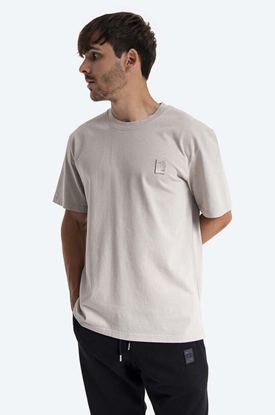 

Хлопковая футболка Lux Tee Filling Pieces, коричневый