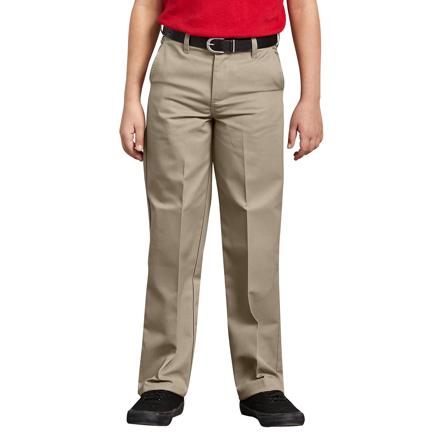 Брюки Dickies. Dickies boys' FLEXWAIST Flat Front straight Leg Pant. Dickies для детей.