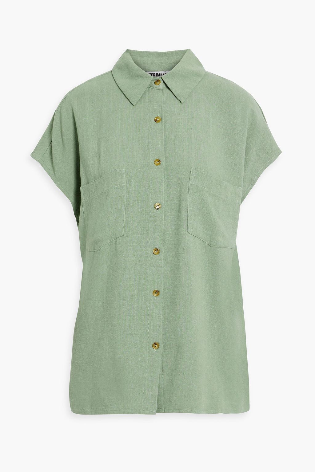 Газовая рубашка Sylvia WALTER BAKER, зеленый