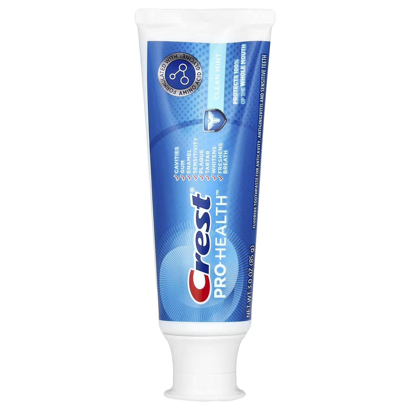 Зубная паста с фтором Crest Pro-Health чистая мята, 85 г зубная паста crest с пищевой содой и перекисью 3 упаковки по 161 г