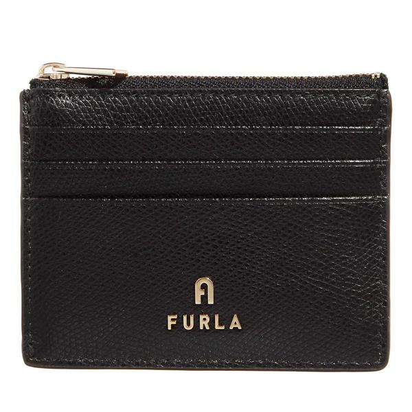 Кошелек furla camelia s zipped card case Furla, черный