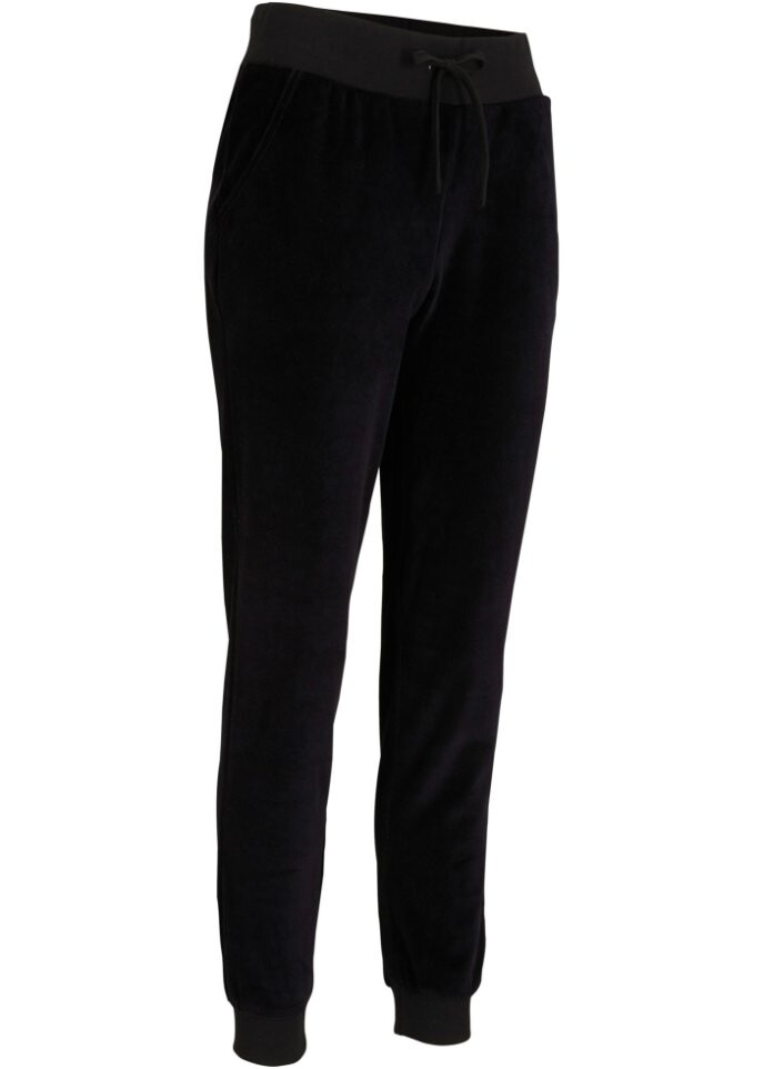 

Спортивные брюки nicki широкого кроя Bpc Bonprix Collection, черный