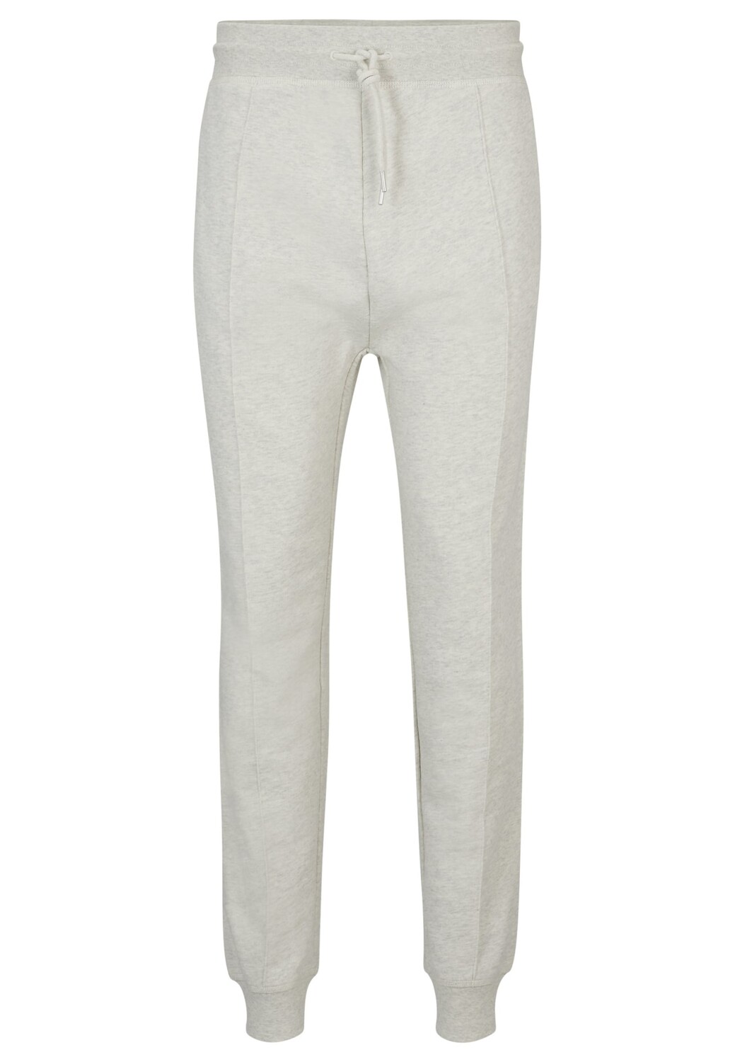

Брюки BOSS SEGLITCHSTITCH Oversize Fit, светло-серый