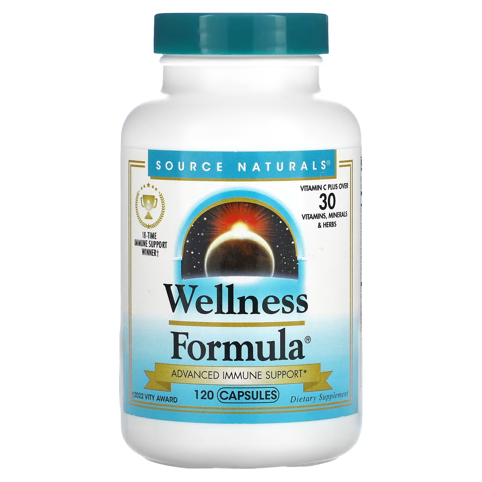 Пищевая добавка Source Naturals Wellness Formula расширенная поддержка иммунитета, 120 капсул source naturals wellness formula 120 капсул