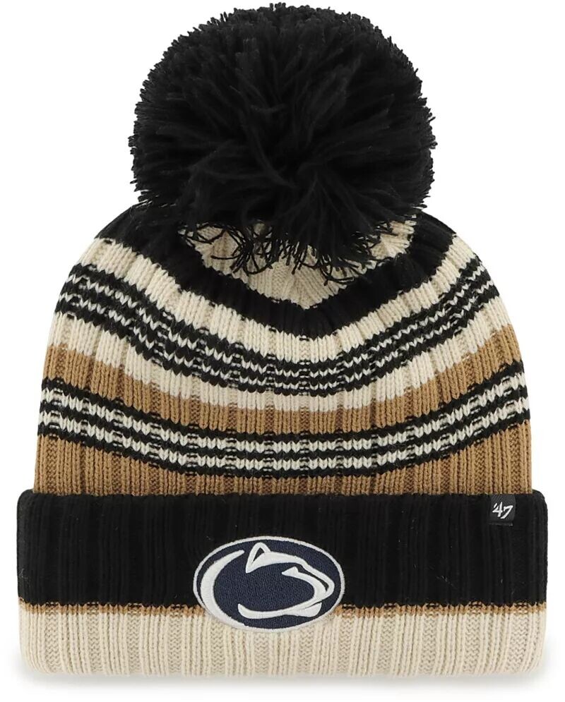 

'47 Женская вязаная шапка Penn State Nittany Lions Natural Barista