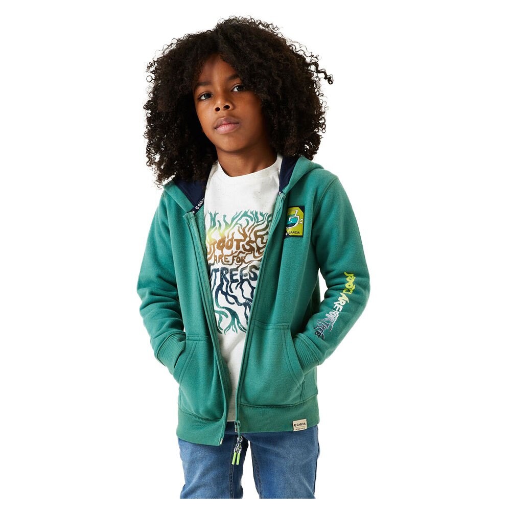 

Толстовка Garcia H35666 Full Zip, зеленый