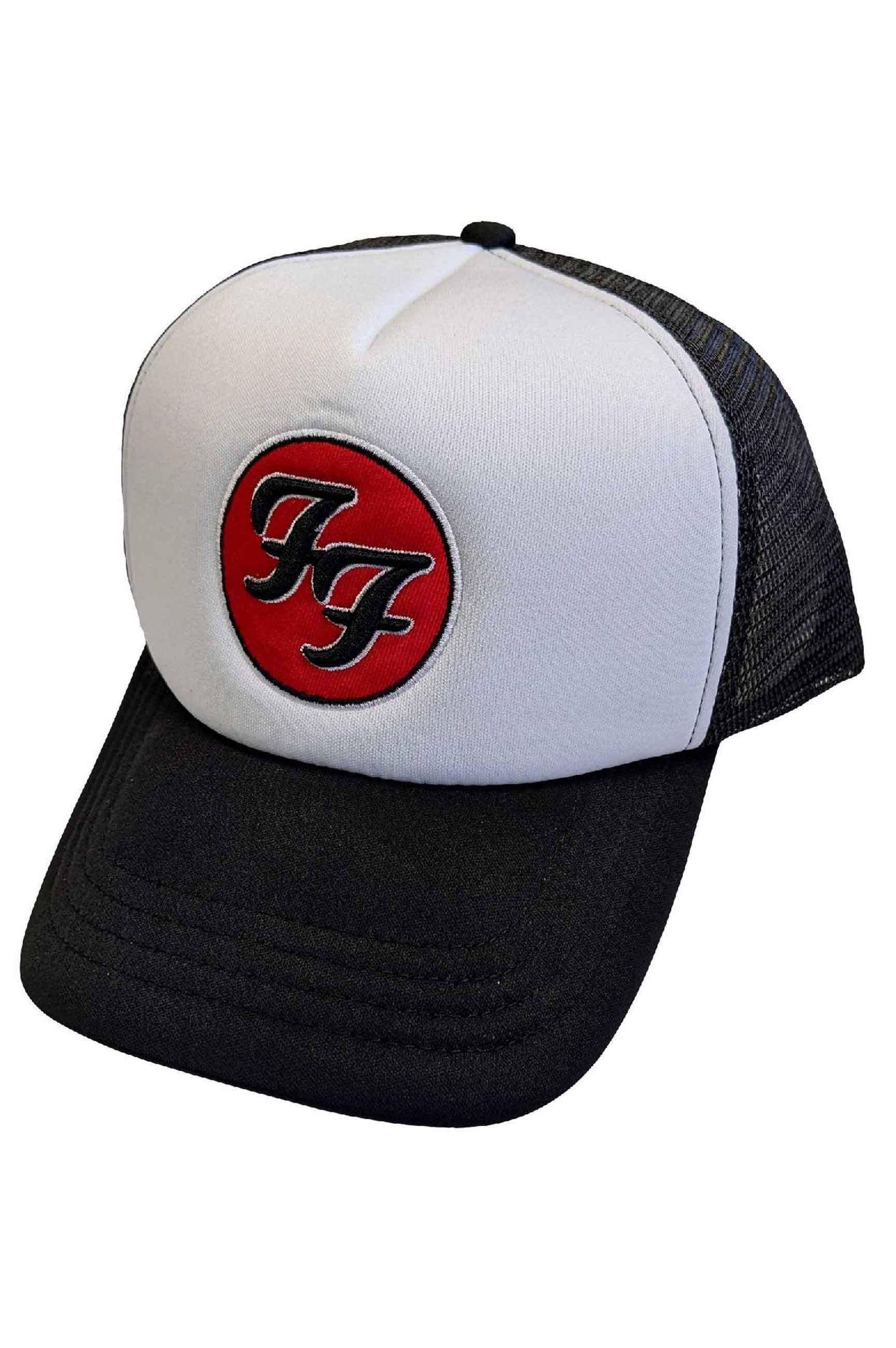 Бейсбольная кепка Trucker с логотипом FF Band Foo Fighters, черный printio кепка с логотипом глубина