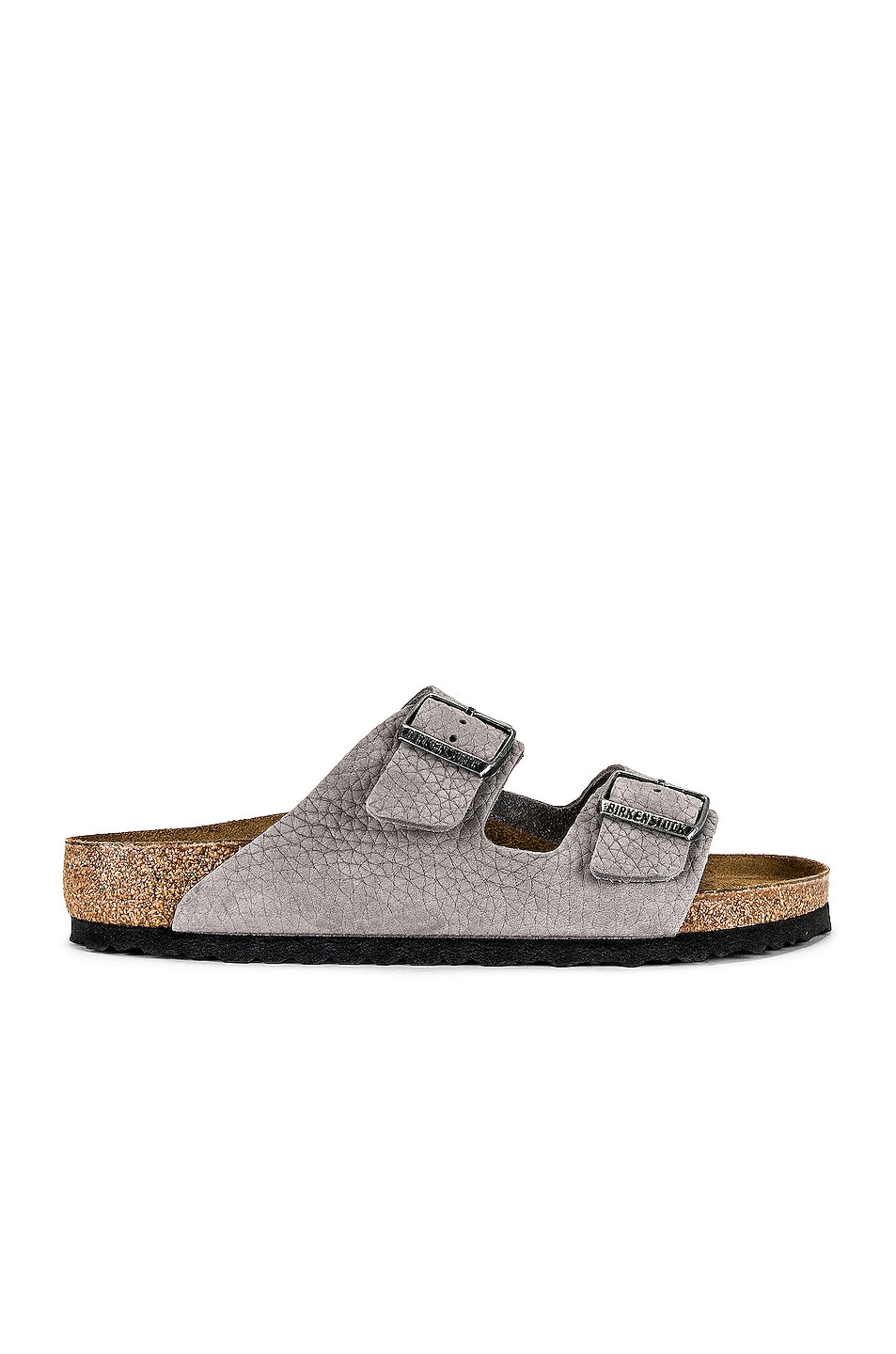 Шлепанцы Birkenstock Arizona, цвет Desert Buck & Whale Gray