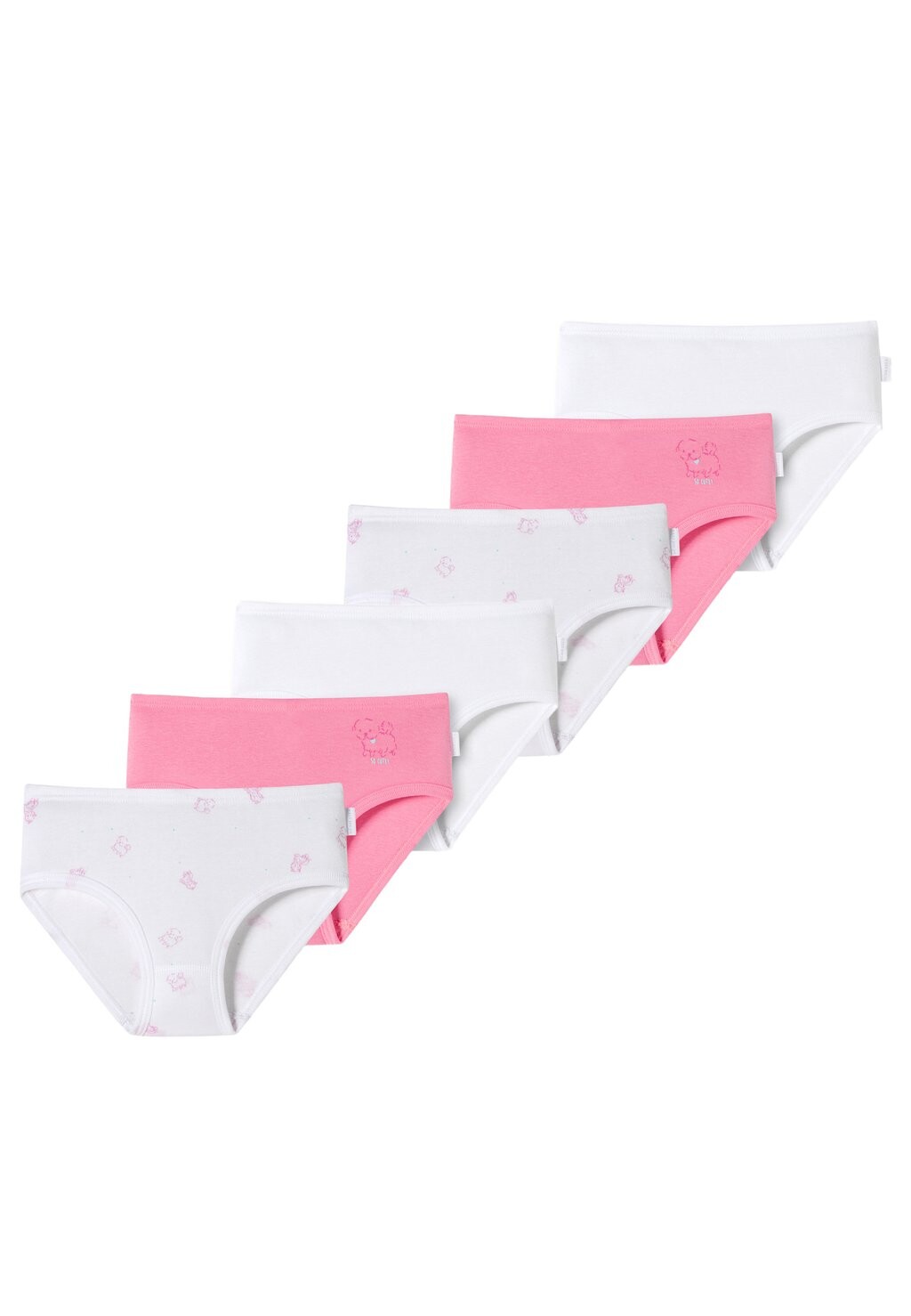 

Трусы 6ER PACK Schiesser, цвет weiß gemustert