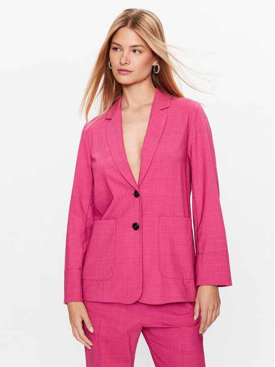 Куртка стандартного кроя Max&Co., розовый кофта на пуговицах 44 размер