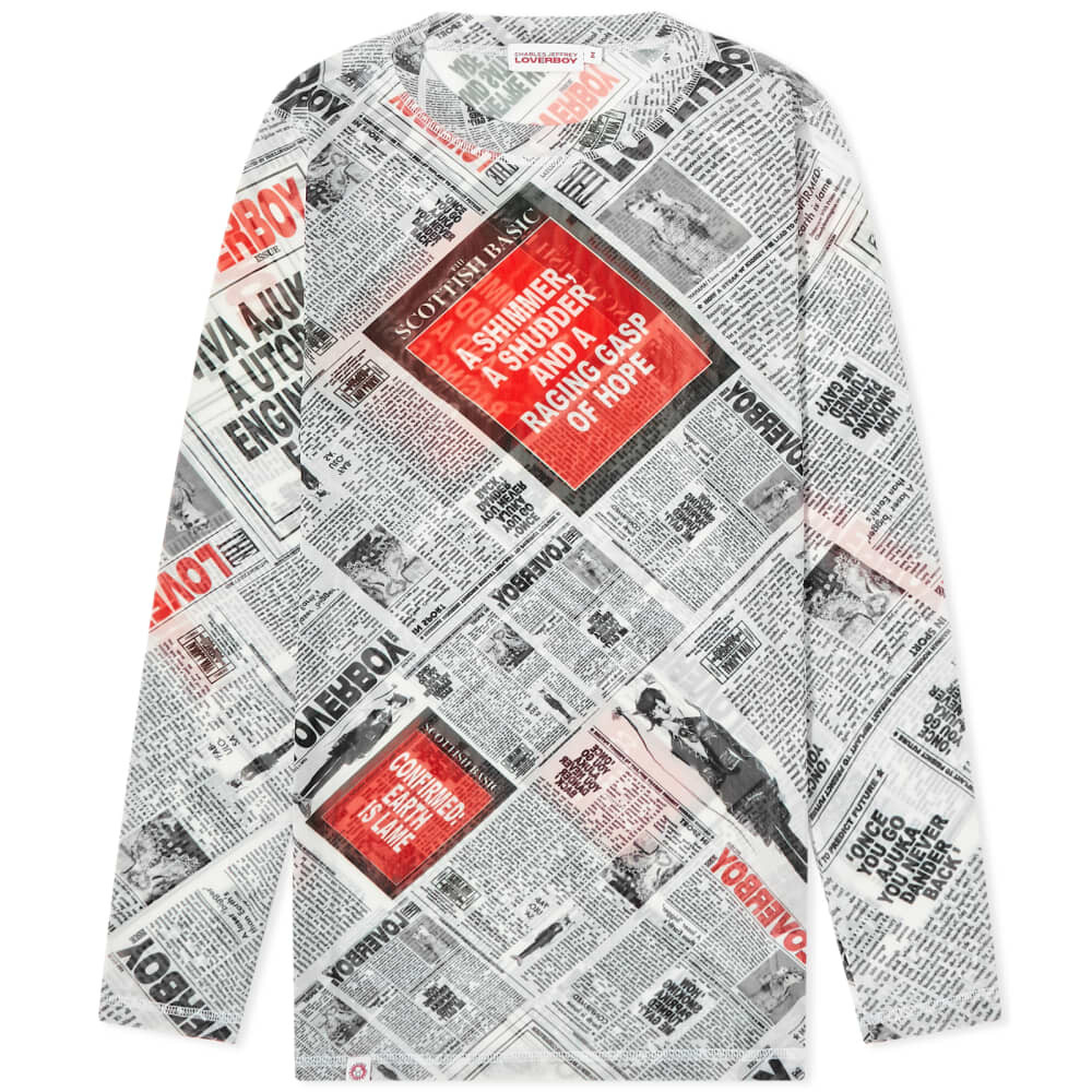 

Футболка с длинным рукавом Charles Jeffrey Powermesh