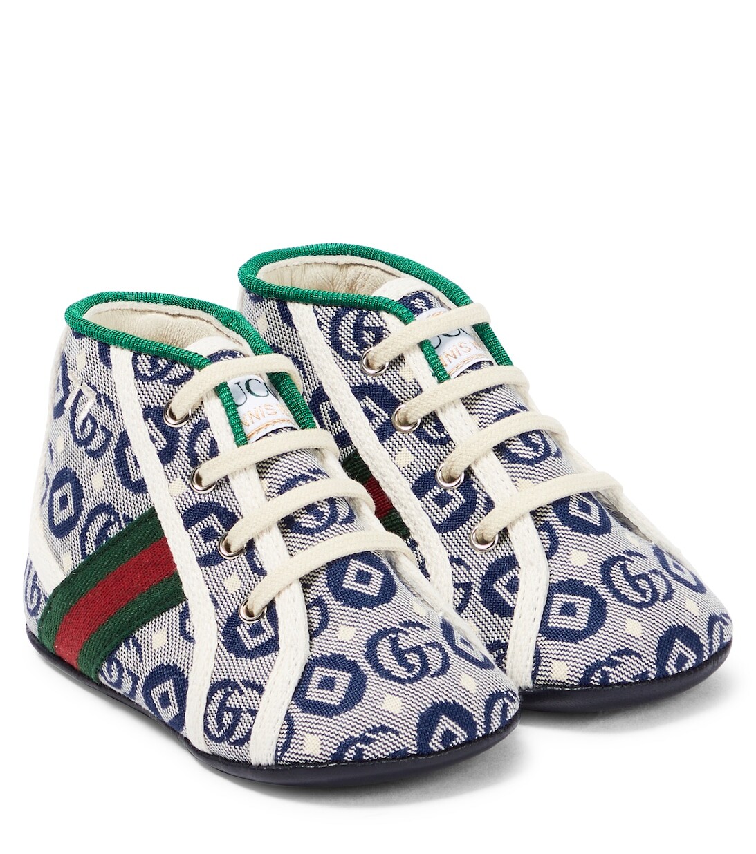 

Парусиновые ботинки Tennis 1977 года Gucci, разноцветный