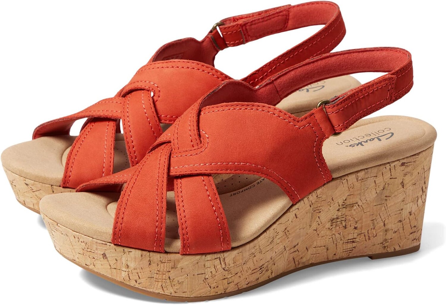 

Босоножки Rose Erin Clarks, цвет Grenadine Nubuck