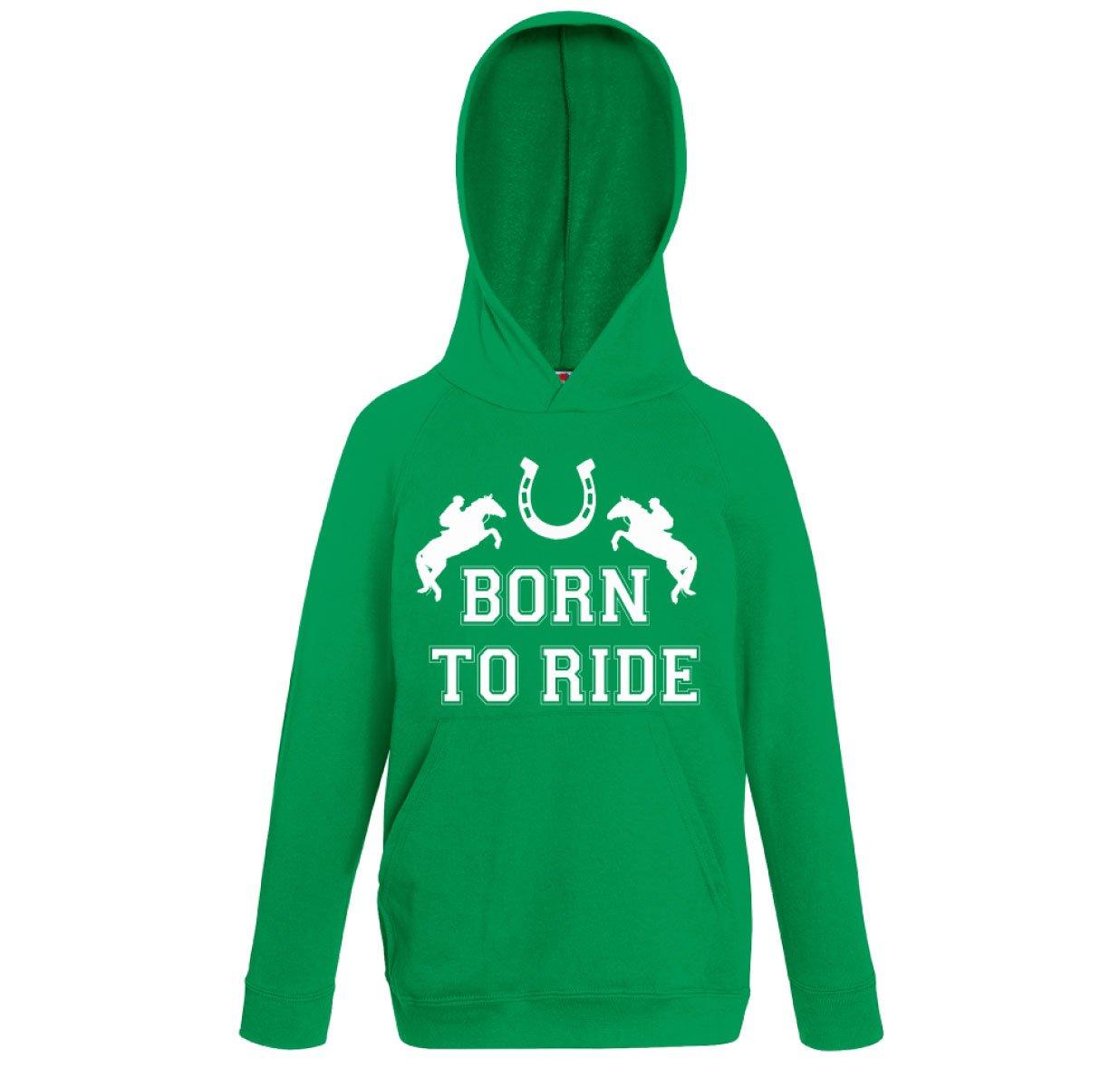 Толстовка «Рожденный кататься» 60 SECOND MAKEOVER, зеленый printio лонгслив cafe racer born to ride