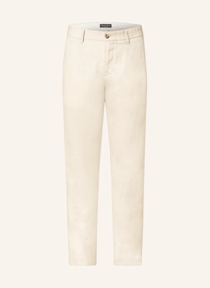 

Льняные брюки чиносы зауженного кроя osby jogger Marc O'Polo, серый