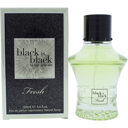 

Женская парфюмерная вода Nuparfums Black is Black Fresh For Women 3.4oz EDP Spray