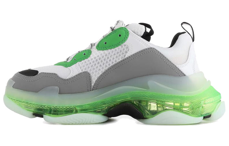 

Balenciaga Triple S Clear Sole Серый/Белый/Зеленый
