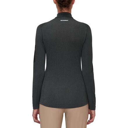 цена Пуловер с молнией 1/2 Aenergy Light ML — женский Mammut, цвет Black/Phantom