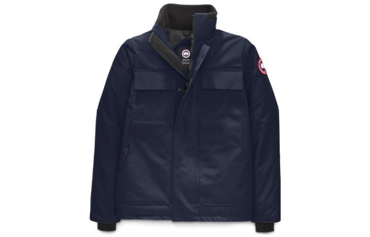 

Мужской пуховик Canada Goose, темно-синий