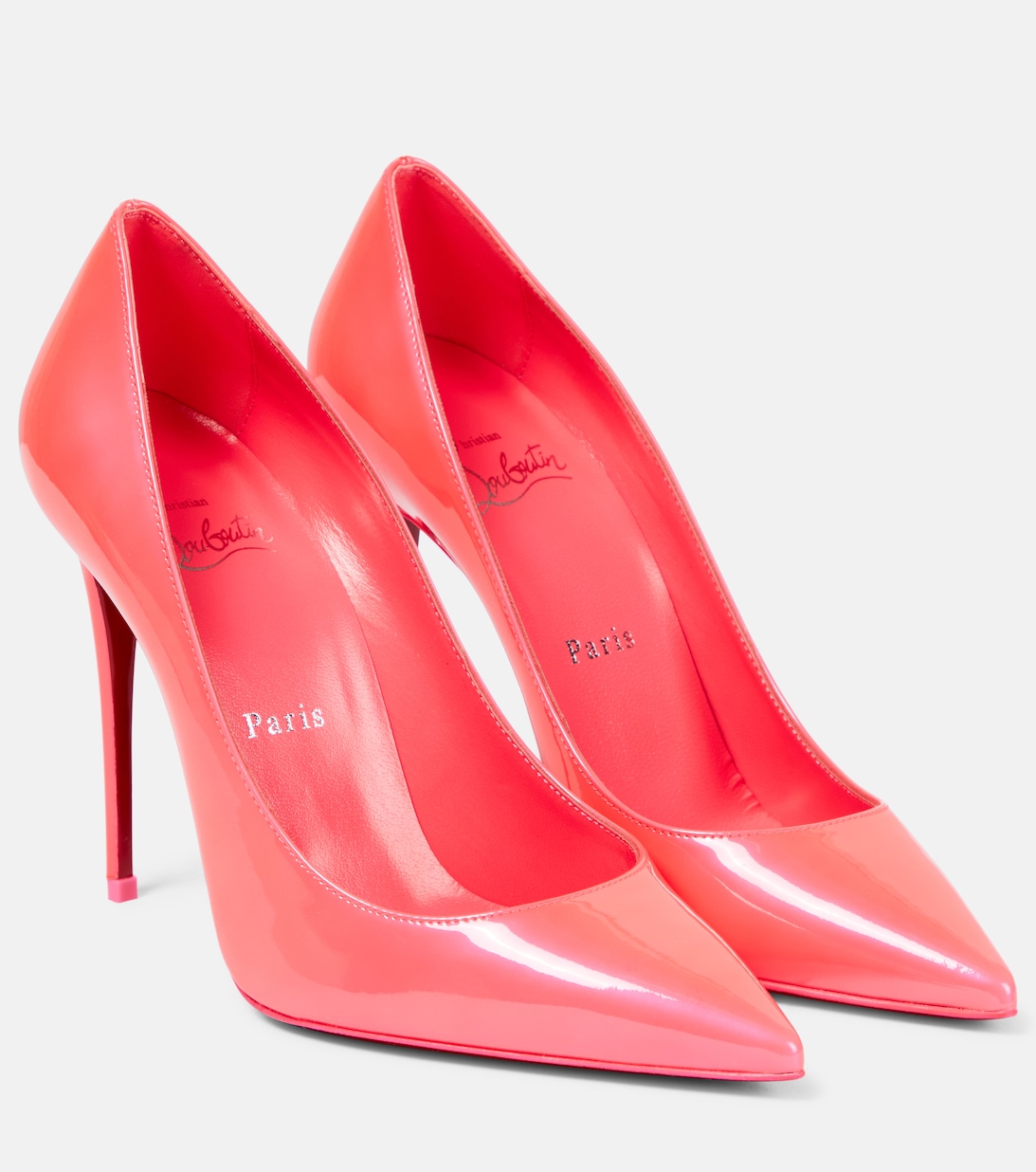 Лакированные туфли Kate 100 Christian Louboutin, розовый
