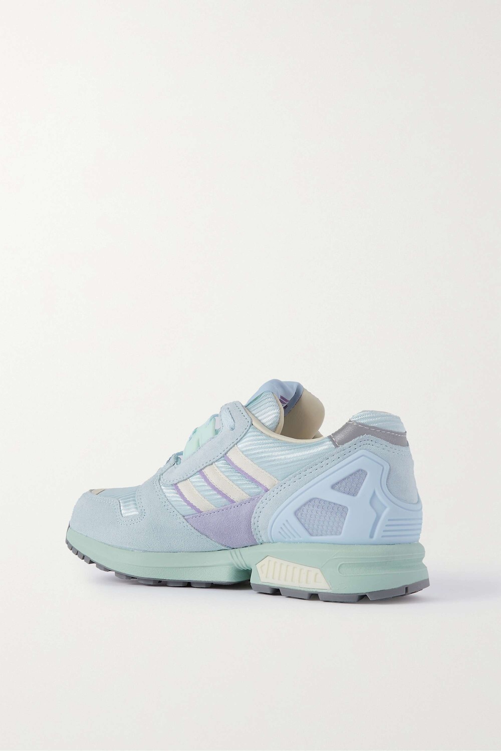 

ADIDAS ORIGINALS кроссовки ZX 8000 из сетки, замши и резины, синий
