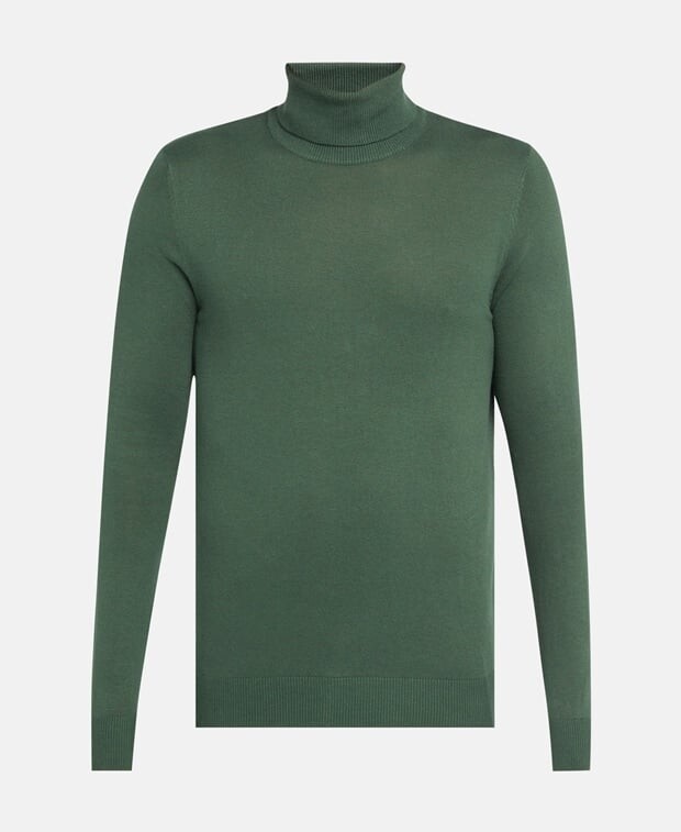 

Пуловер с высоким воротником Jack & Jones, хаки