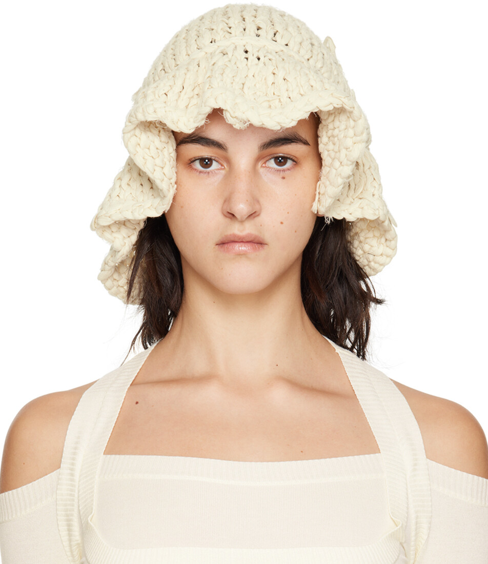 

AIREI Off-White Потертая панама