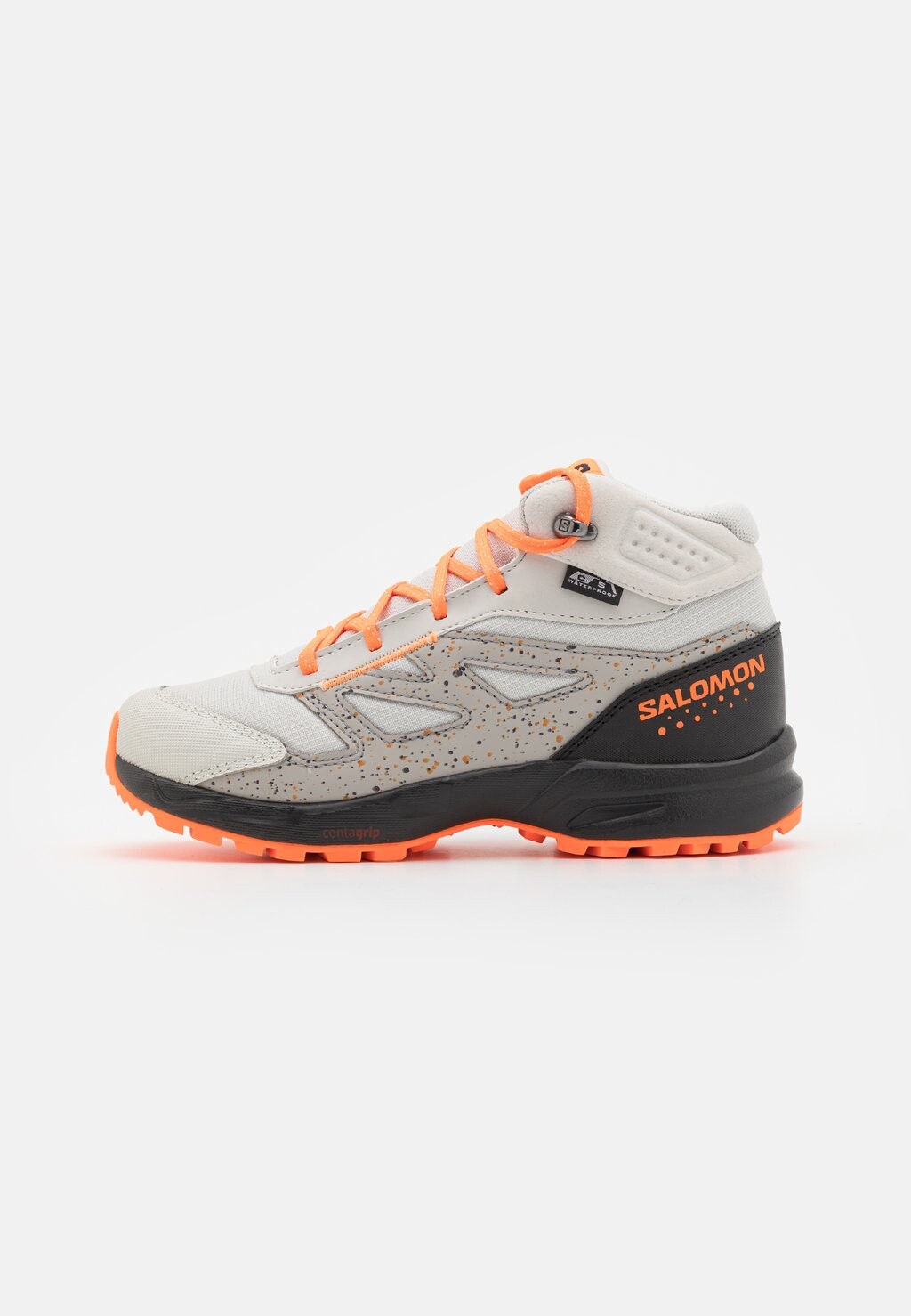 Кроссовки Outway Cswp Junior Unisex Salomon, цвет quarry/ebony/peach amber кроссовки для походов outway cswp junior unisex salomon цвет deep lichen green black charlock