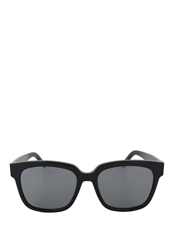 

Черные женские солнцезащитные очки с логотипом Saint Laurent
