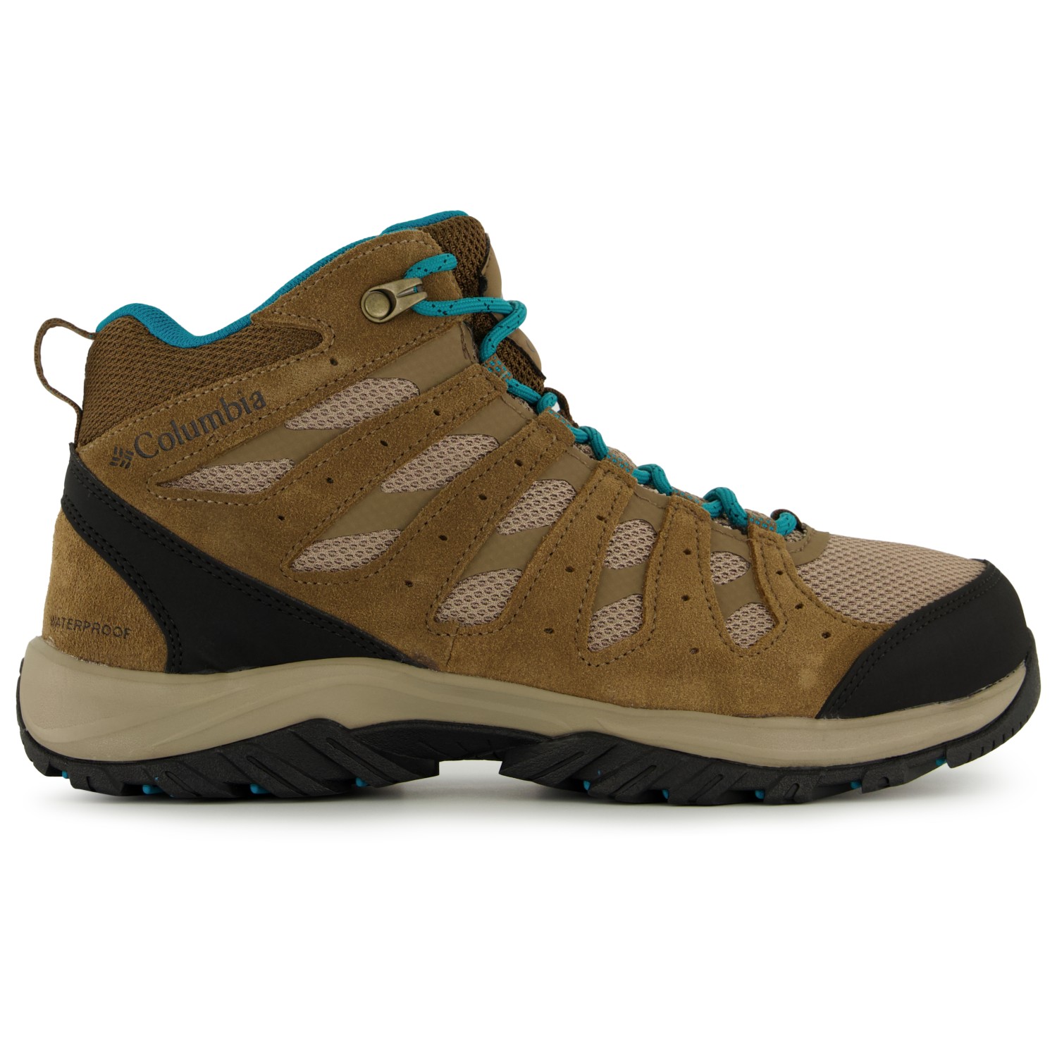 

Ботинки для прогулки Columbia Women's Redmond III Mid Waterproof, цвет Khaki Ii/Sea Level