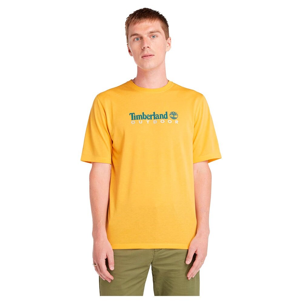 

Футболка с коротким рукавом Timberland Jenness Anti-UV Printed, желтый