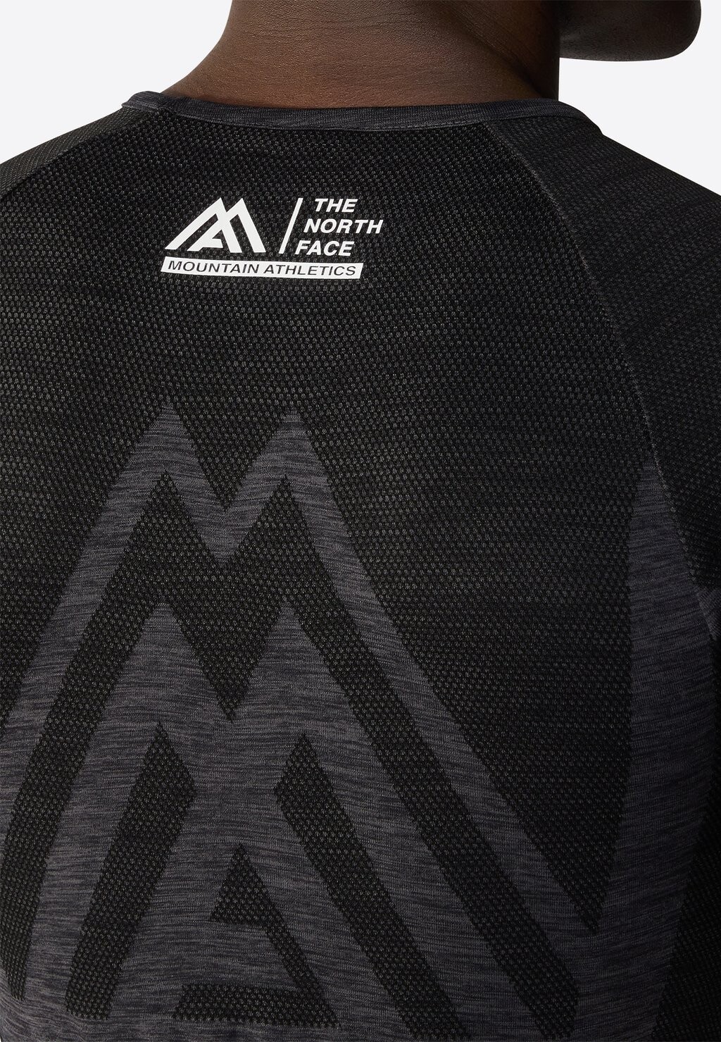 

Футболка с принтом MA LAB SEAMLESS The North Face, темно-серый