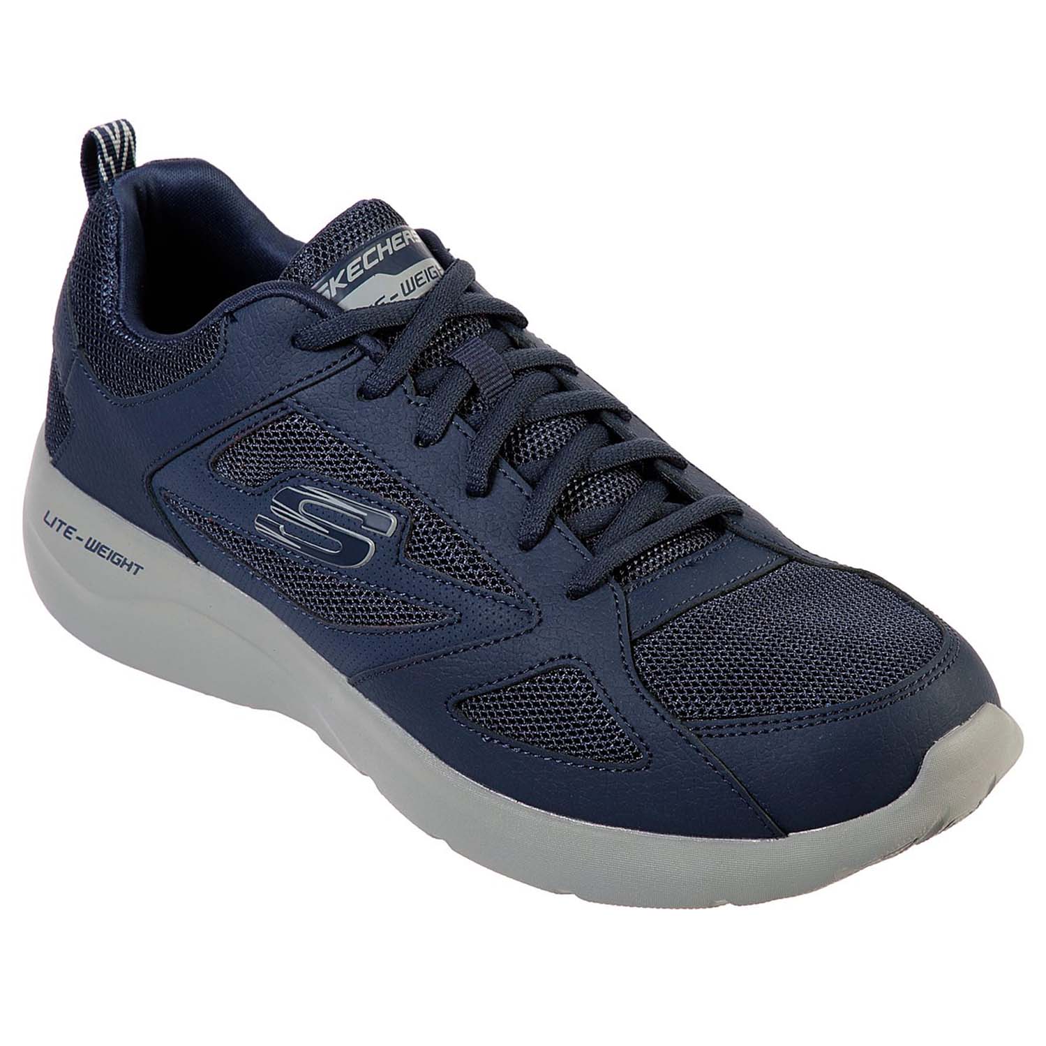Низкие кроссовки Skechers Low DYNAMIGHT 2.0 FALLFORD, синий кроссовки dynamight 2 0 fallford из кожи skechers черный