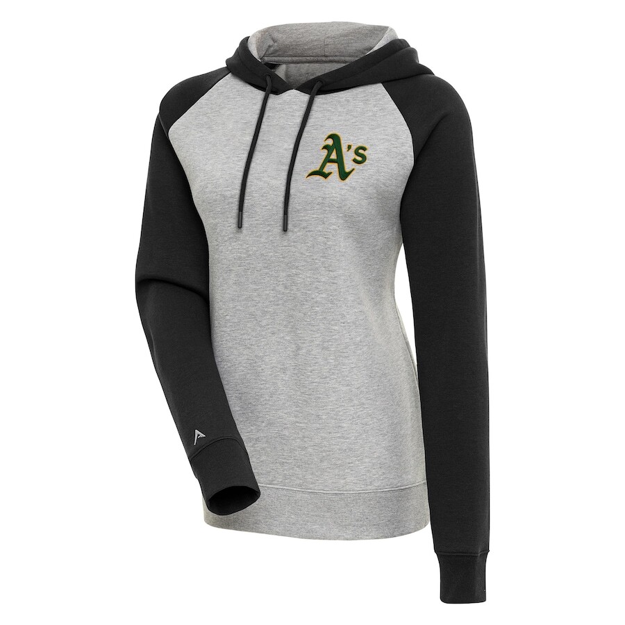 

Пуловер с капюшоном Antigua Oakland Athletics, серый